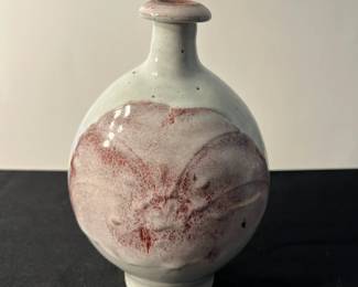 M77 - $20. Signed Pottery Vase "Diehl"