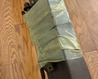 M106 - $175 PAIR of Twin Size Antique Barley Twist Bed Frames. Headboards measures 43.75" wide x 45" tall. Space between posts is 36". I only have 1 set of side rails - so you will have to replace one set. This is for 2 BEDS!