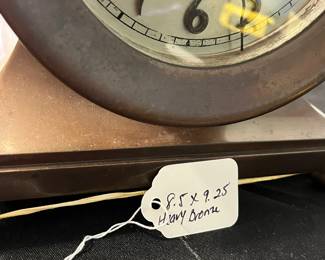 M85 - $600. WORKING Heavy Bronze Chelsea Ships Clock. Serial # 210207 ( I believe this dates it close to 1933/1934) stamped on bottom and back of the clock. Includes key!