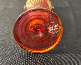 M74 - $15. Egyptian Glass Pefume Bottle. 