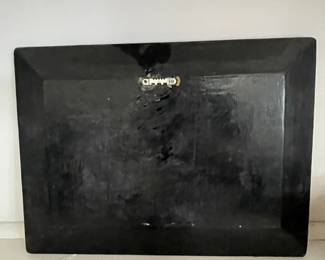 K5 - $20. Hand carved and painted tray. Measures 15" wide x 11" tall. 