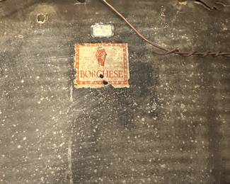 M31 - $140. Borghese Gold Gilt Mirror. Measures 18" wide x 24" tall. 