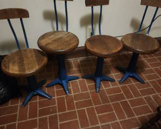 Singer Machinist chairs!  4 total