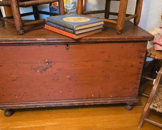 Antique blanket chest