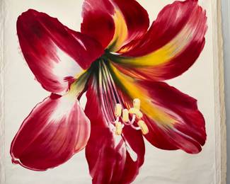 Very Large floral painting