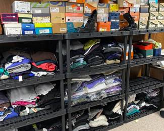 Lower Level!! MORE CLOTHING. SHOES. ALL PURSES are LOWER LEVEL