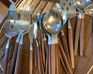 Mid Century Eko Serve Ware, Stainless