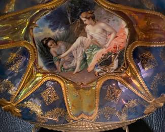 Antique Hand Painted Decorative