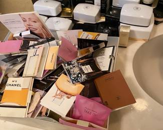  Chanel Sample Perfume, Chanel Travel Soap Boxes ( no soap)