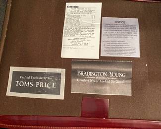 Bradington Place Leather Recliner for Toms Price (2)