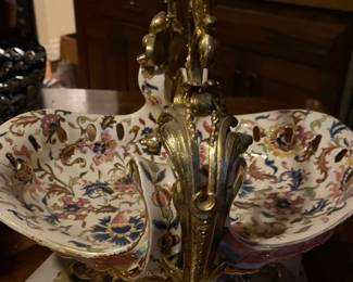 Antique  Fischer  J Budapest Hand Painted, 