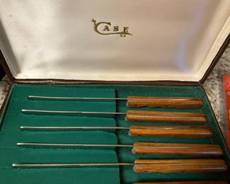 Case 6 Steak Knives Box Never Used