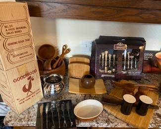 Salad Bowl Sets, Flatware NRFB, Serve Ware