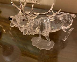Swarovski  Crystal  Reindeer 