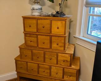 Apothecary Style CD Holder