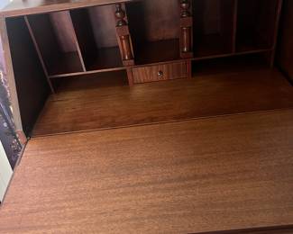 inside of desk 