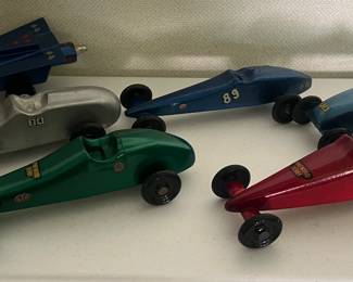 vintage wood derby cars