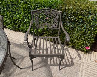 Brown Jordan Patio Dining Armchair - Detail