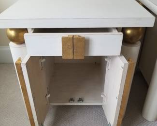 Platt Collections Modern Beach Coastal Nightstands -  Pair - Detail