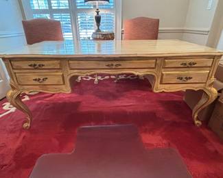 Marge Carson Bureau Plat Writing Desk - Front