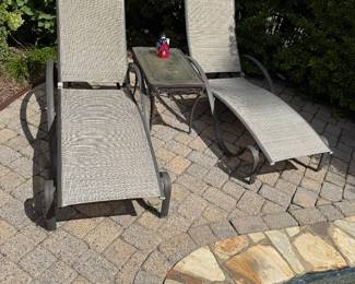 Patio Loungers — Two Available