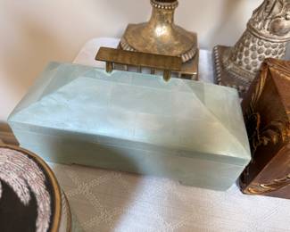 Decorative Stone Storage Box