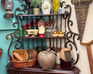 pumpkin, wall hangings, hanging wall lamp, horse statue