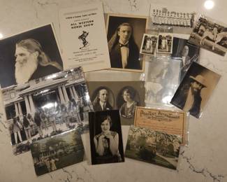 House of David memorabilia. 