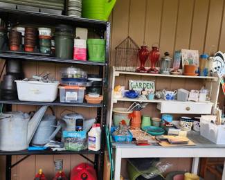 Gardening supplies.