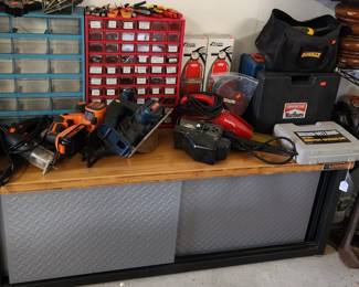 Hand tools andGladiator bench