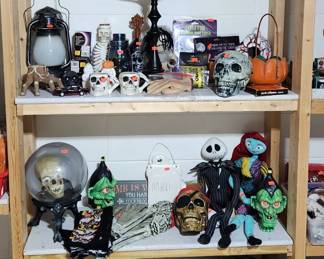 Halloween decorations. 