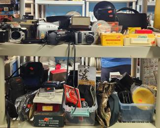 Cameras and accessories. 