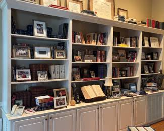 Great collection of Civil War Books owner used for research for his 3 published books. Some signed and some collectibles.