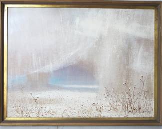 Mario Larrinaga "White Blanket" 
