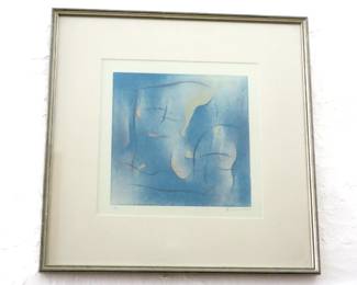 Earl Stroh "Allegro ma non troppo" Solar Intaglio Print