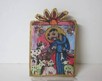 Lydia Garcia Retablo St. Francis