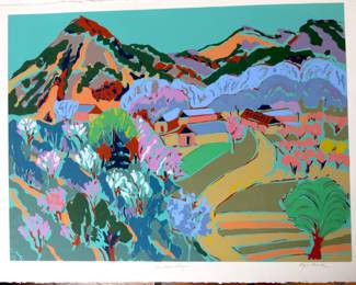 Alyce Frank "New Mexico Village"