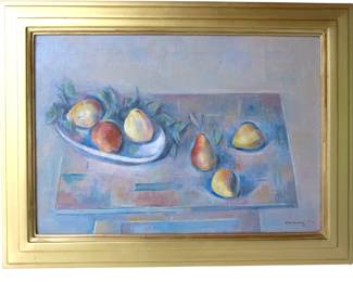 Andrew Dasberg "Still Life With Pears" 