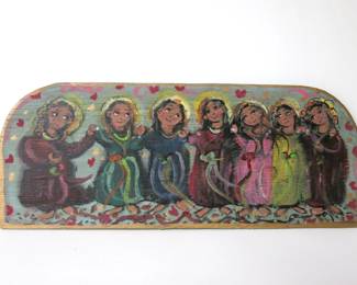 Lydia Garcia Retablo Sisters In Christ