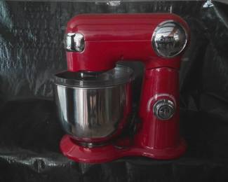 Cuisinart Stand Mixer, 12 Speeds, 5.5-Quart Mixing Bowl (Red)