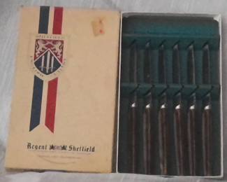 Regent Sheffield English Cutlery Stainless Steel Steak Knives-set of 6