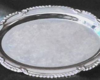 Vintage Irvinware Mid Century Chrome Plate