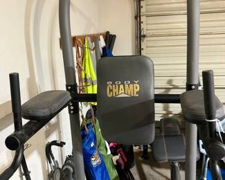 Body Champ pull-ups/dips tower