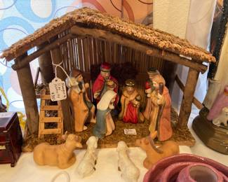 nativity and creche