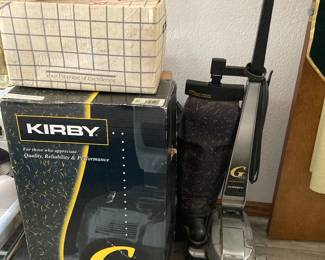 Kirby GSix vacuum with accessories