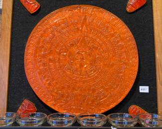 Incan? glass calendar