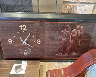 Vietnam Memorial clock