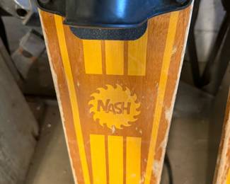 Vintage NASH VOYAGER Water Skiis