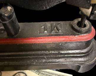 Antique Cast Iron Merchant's Balance Scale
