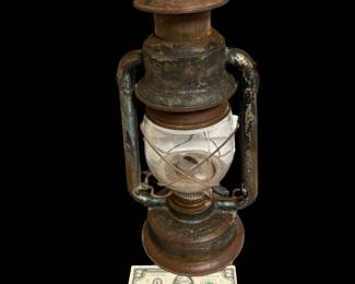 Vintage Hibbard Spencer Bartlett Railroad Lantern No. 2
